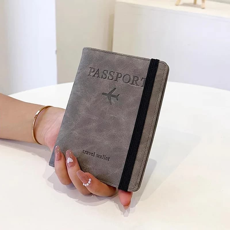 Passport holder for essential travel passport holder for travel accessories, passport holder for women/men