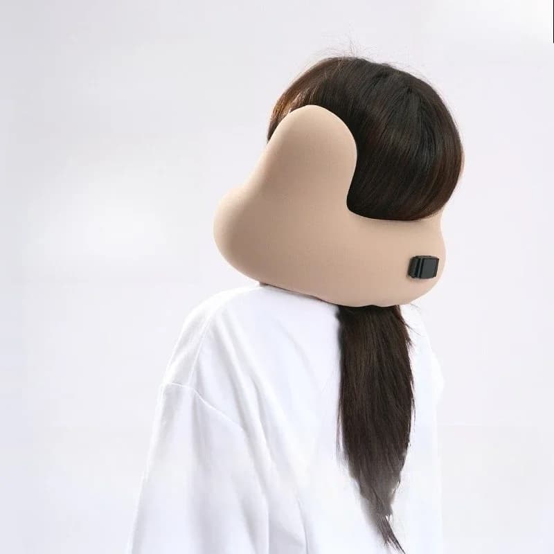 Cuscino a U per musica, cuscino da viaggio per aereo, cuffie Bluetooth, portatile, riduzione del rumore e aiuto per il sonno