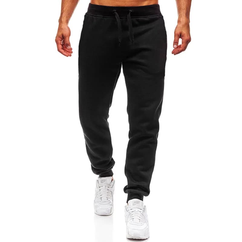 Sports Pants, Winter and Autumn Jogging Pants, Sport Casual Pants, Fitness Maschile, Jogging Pants with Black Belt in 3 Colors