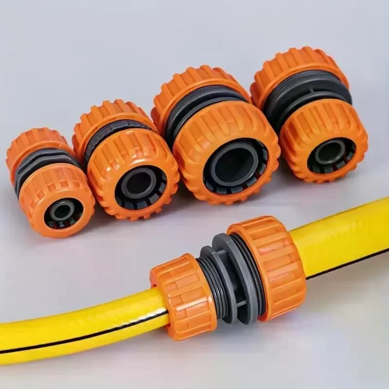 Garden Hose Connector 1/2' 3/4' 1' Inch Pipe Coupler Stop Water Connector 12mm 19mm 25mm Hose Bore Repair Joint Irrigation