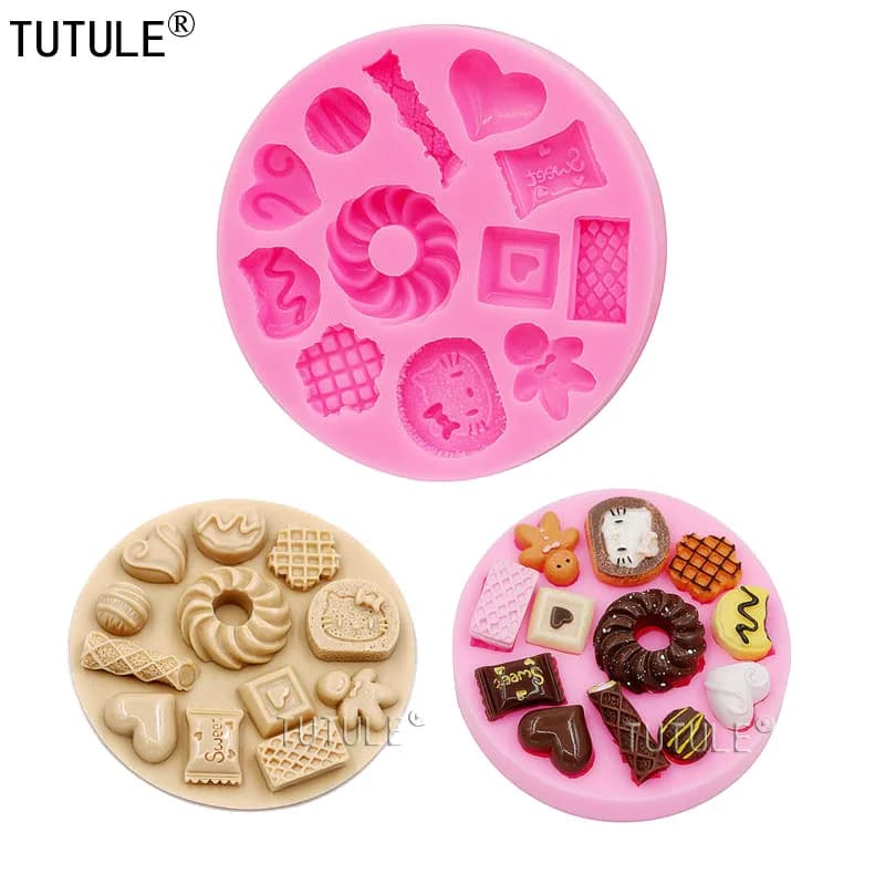 Stampo per caramelle GJ-960, stampo per cioccolato in silicone, piccoli stampi quadrati per caramelle, stampi per caramelle in silicone, stampi per argilla polimerica, stampo per biscotti