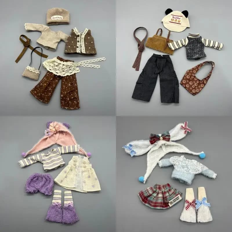 Set di Vestiti per Bambola GL Body Ghost Mom 30cm / Outfit Scala 1/6 per Regalo Festivo, Giocattolo da Collezione