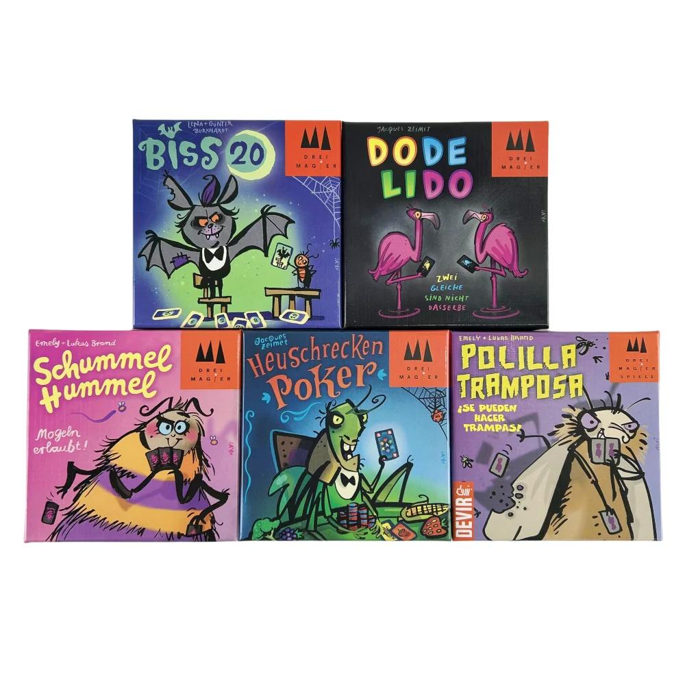 Mogel Motte Polilla Tramposa Card Game Devir-game Moth Cheate /Royal Xiaoqiang Cheating Moth