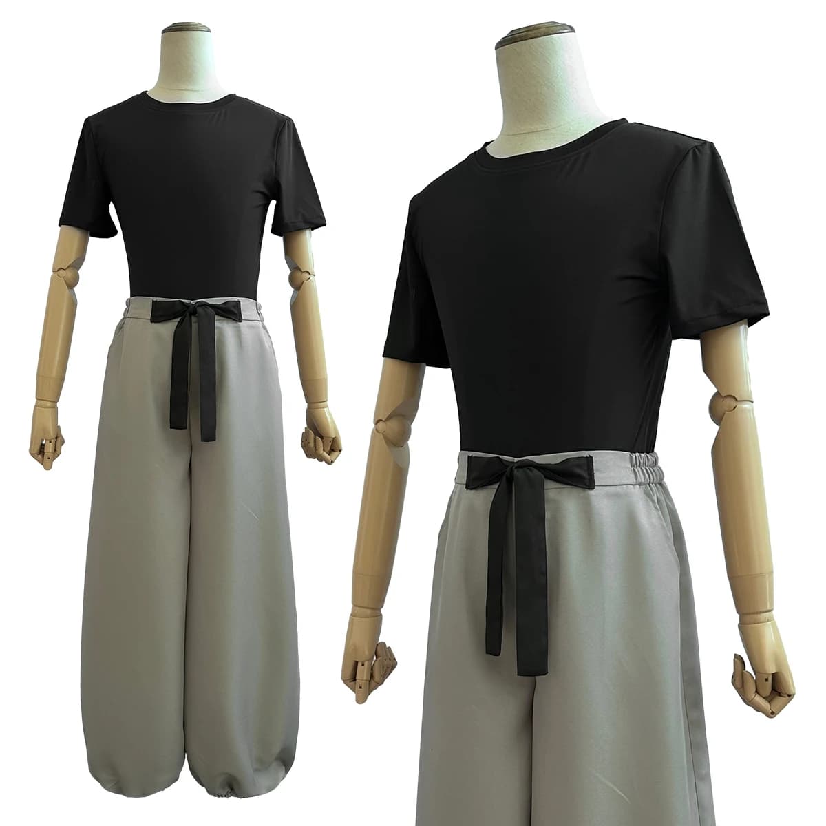 HOLOUN Jujutsu JJK Manga Anime Fushiguro Toji Costume Cosplay Parrucca T-shirt Pantaloni Rete a Rete Regalo di Halloween Natale