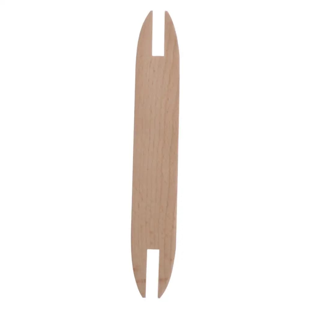 DIY Weaving Tool Beech Wood Weaving Shuttle Woven Sweater Scarf Tapestry Bobbin