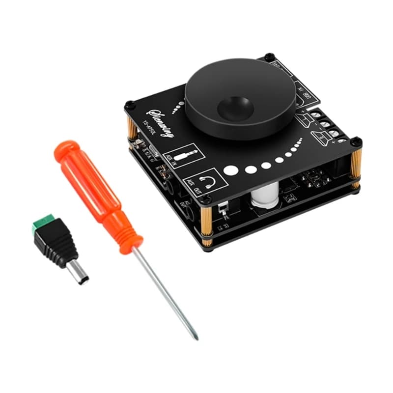 YS-AP50L Scheda amplificatore digitale compatibile con 5.0 50W + 50W Stereo da 3,5 mm AUX USB APP DC12V-24V