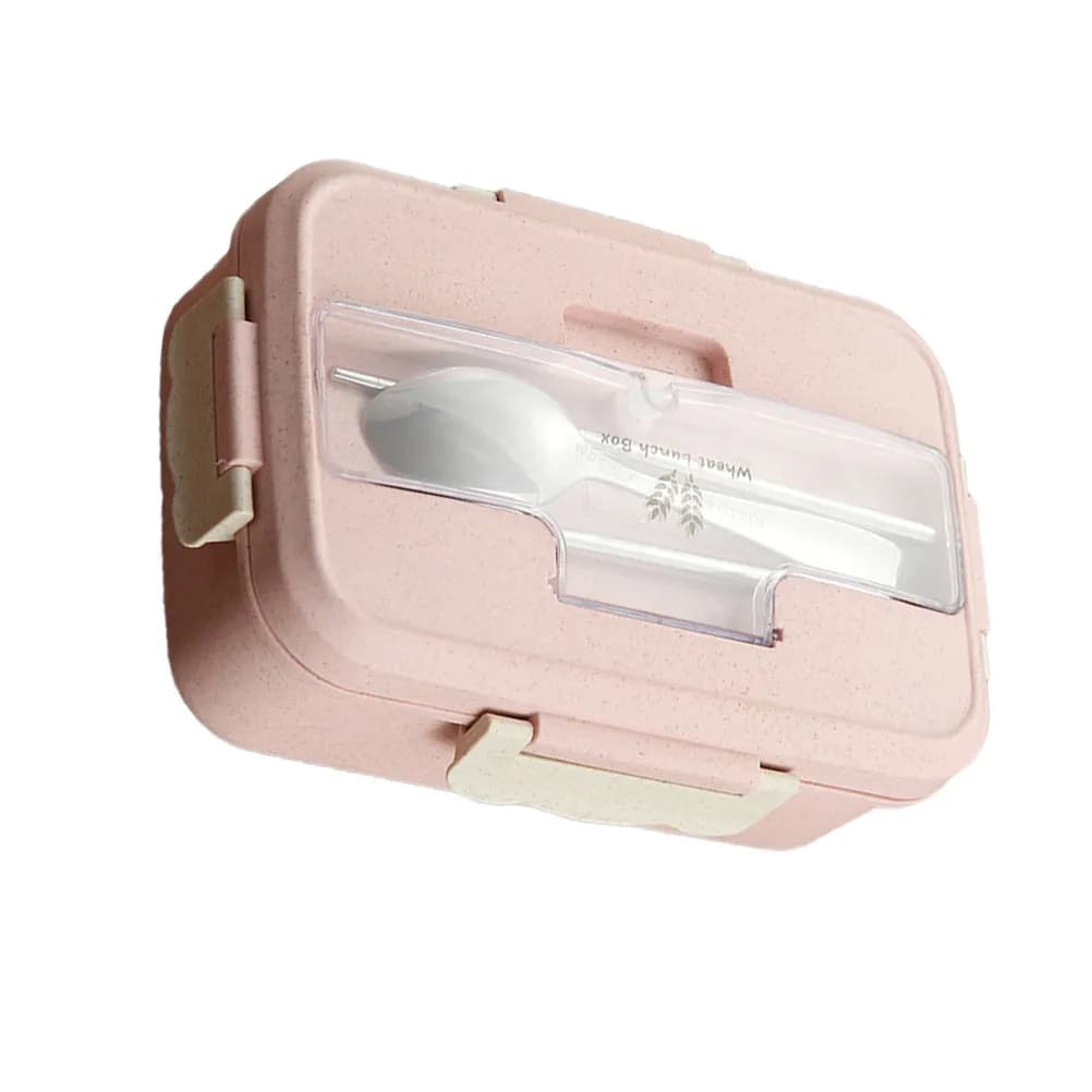Food Container 1100ml, Food Grade, with Parts, Thermal, Suitable for Microwave, with Stainless Steel Pots