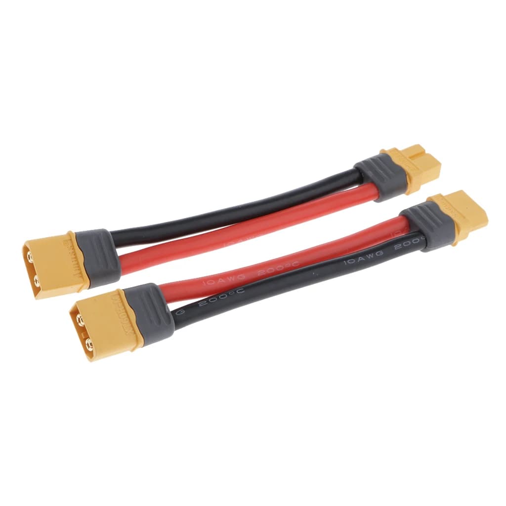 Cavo di Prolunga Flessibile XT60 con Connettore per Caricabatterie Lipo, Elicottero RC, FPV