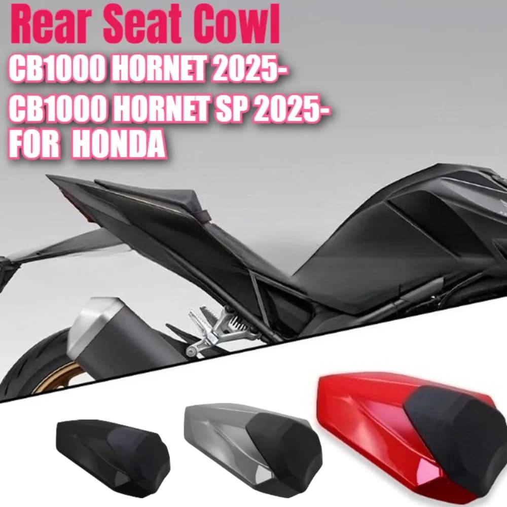 Per Honda CB1000 Hornet CB 1000 Hornet SP 2025 Moto Passeggero Sedili Carenatura Cowl Gobba ABS con Pad In Gomma