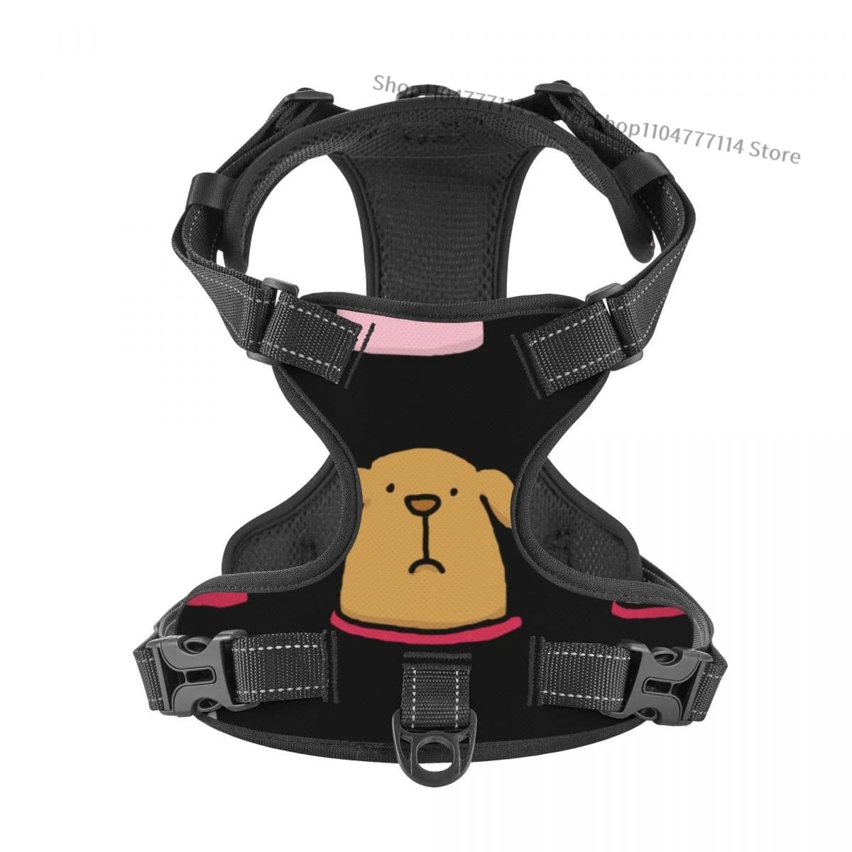 Pettorina per cani Animal Cat Cartoon Imbracatura riflettente Gilet da passeggio