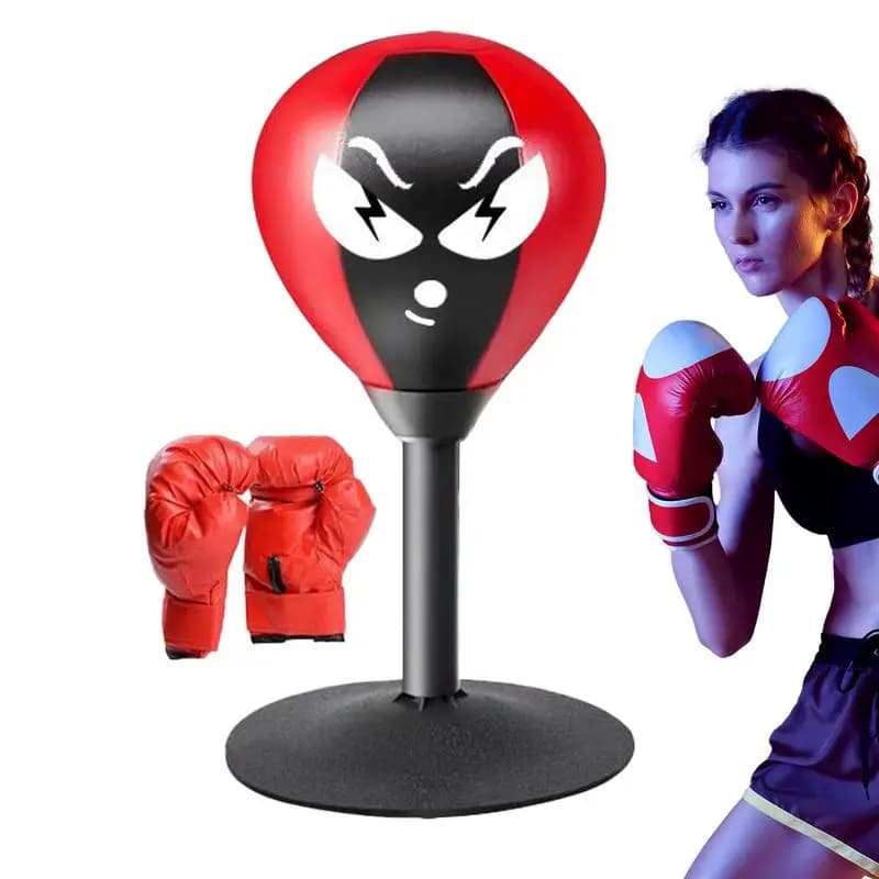 Fan boxing bag Durable table boxing bag Stress Buster desk boxing ball antistress desk for colleagues