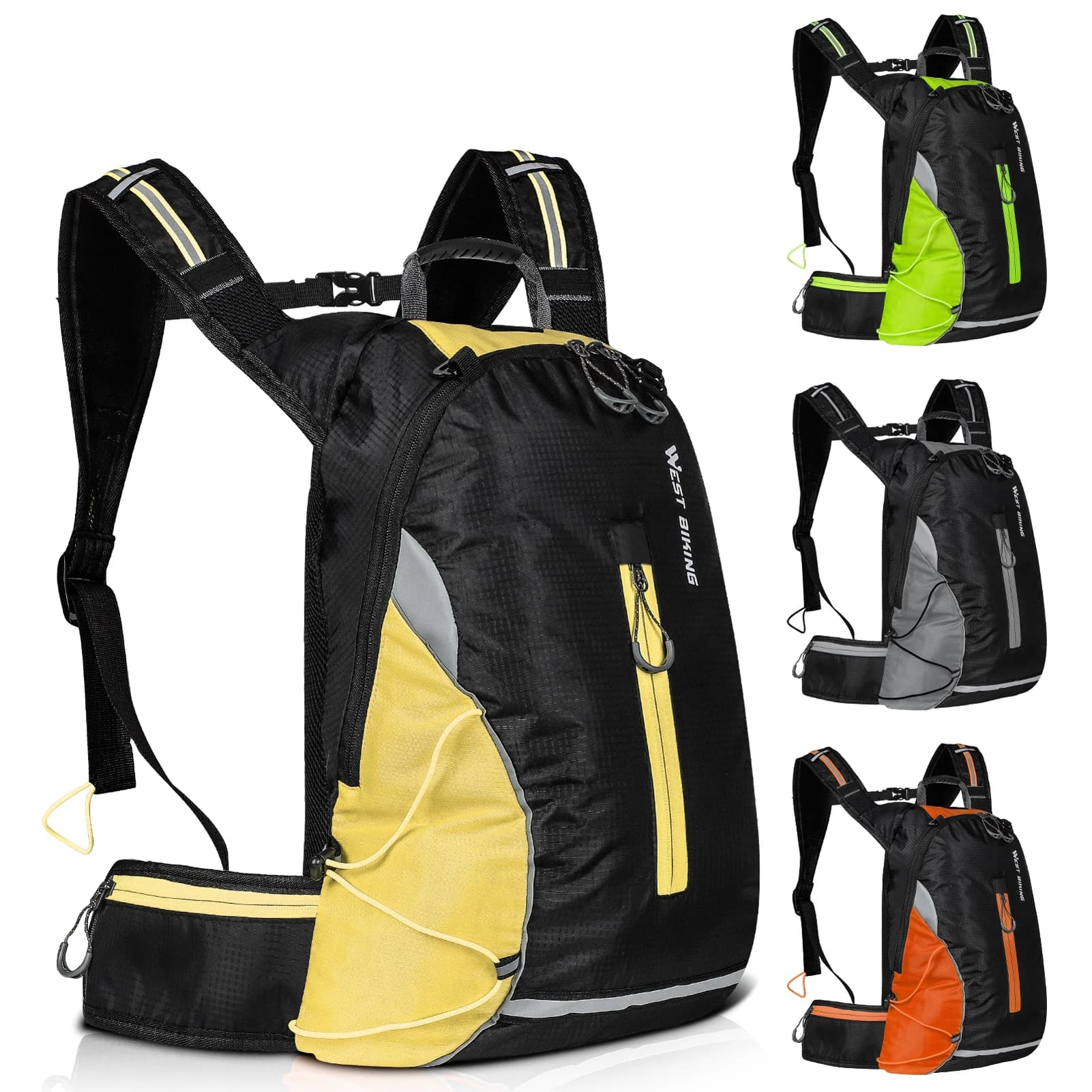 Mountain Bike Bag 16L Cycle Knapsack Mountain Bike Bag Outdoor Backpack Leisure Bag Riding Equipment