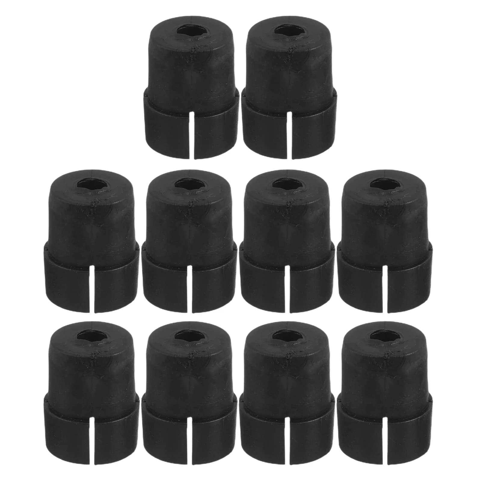 10Pcs Trekking Pole Lock Plug High-Strength External Locking Accessory for Hiking Sticks Walking Canes Climbing Poles Stability