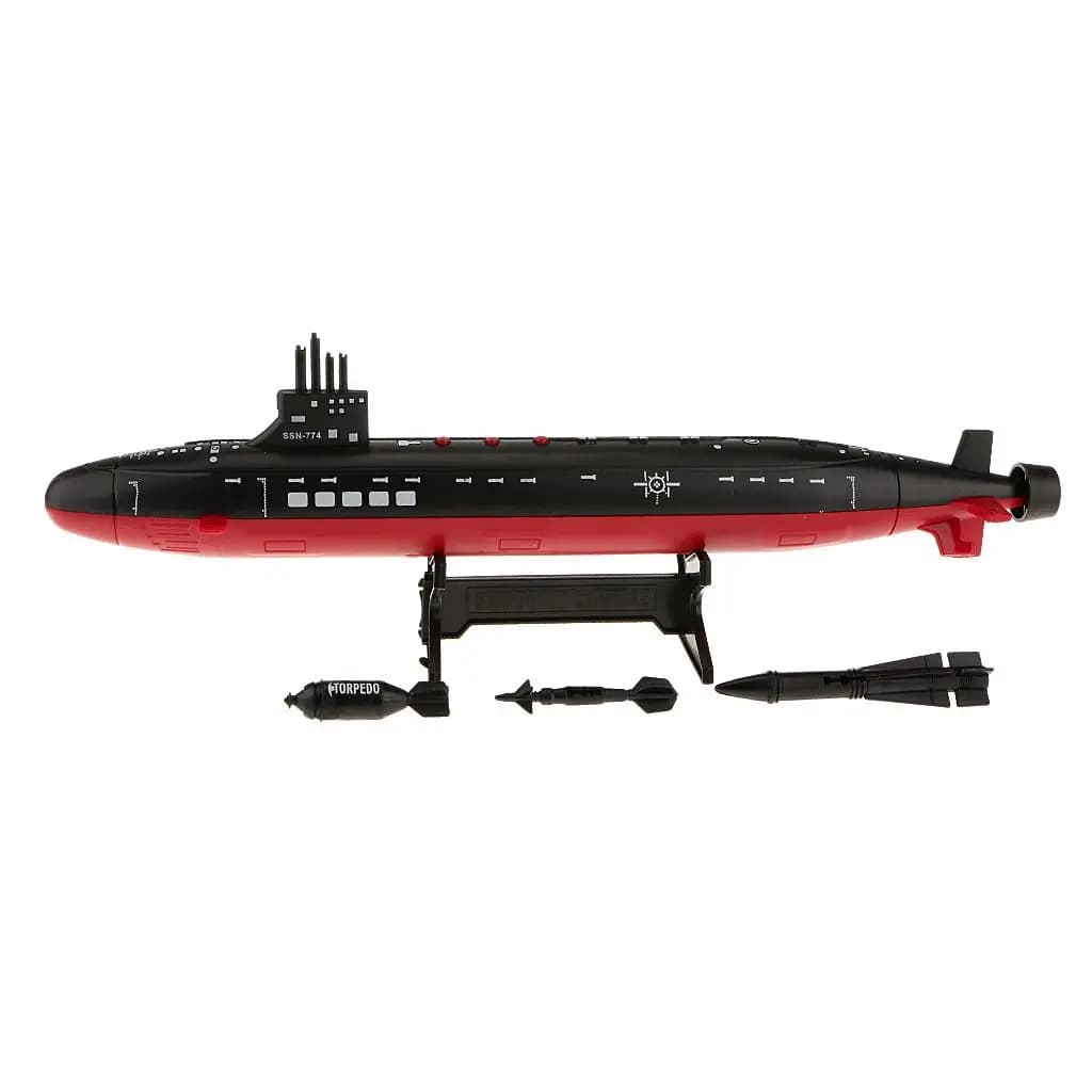 Modello di scena del kit modello di avvio Seawolf Attack U in plastica da collezione