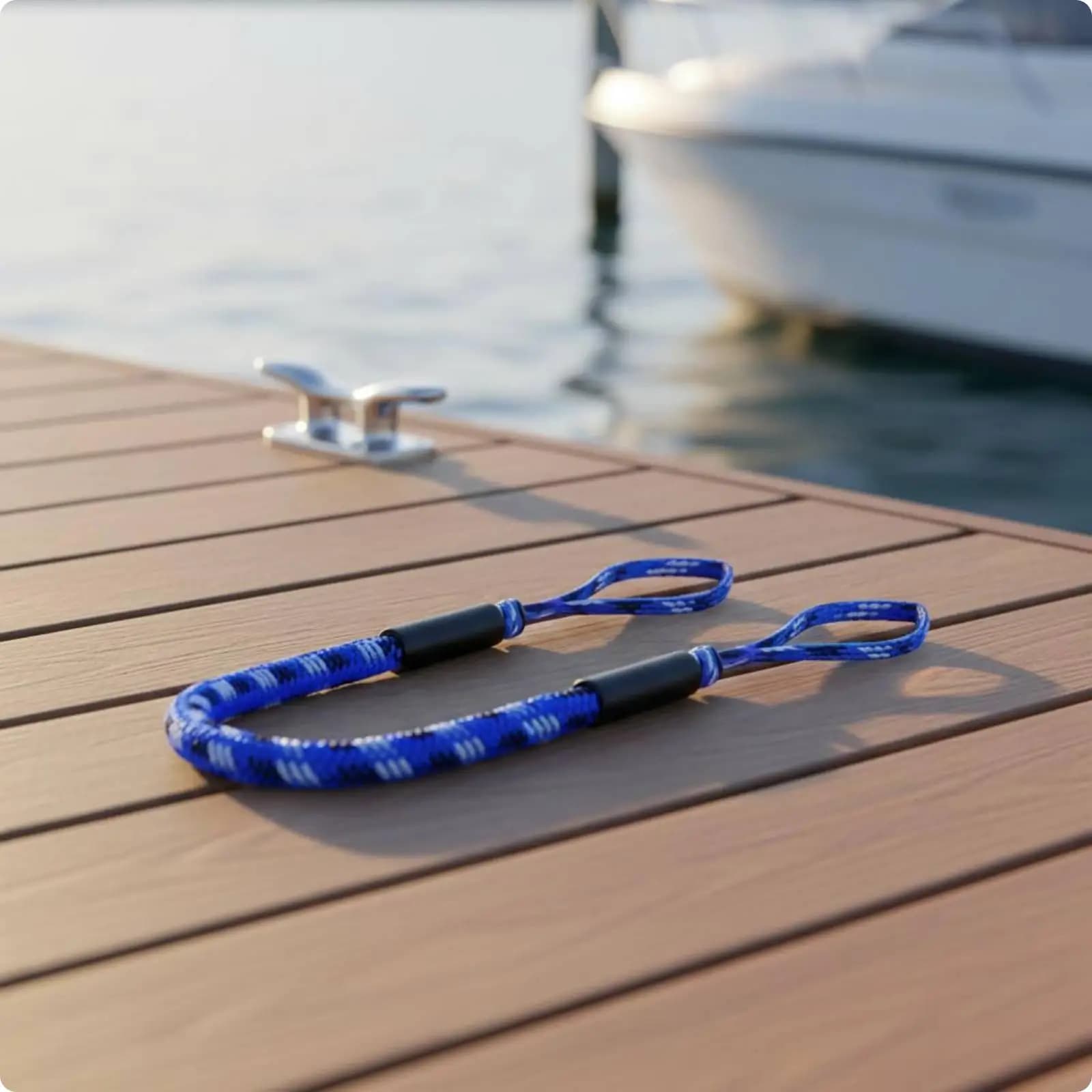 Durable Bungee Boat Rope Stretchable Marine Elastic Rope for Secure Docking Mooring Line