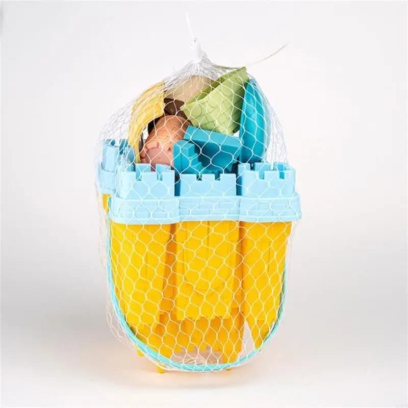 Toddlers Sand Baschet Castello giocattolo giocattolo sabbia per spiaggia giocattolo per bambini giocattolo da giardino