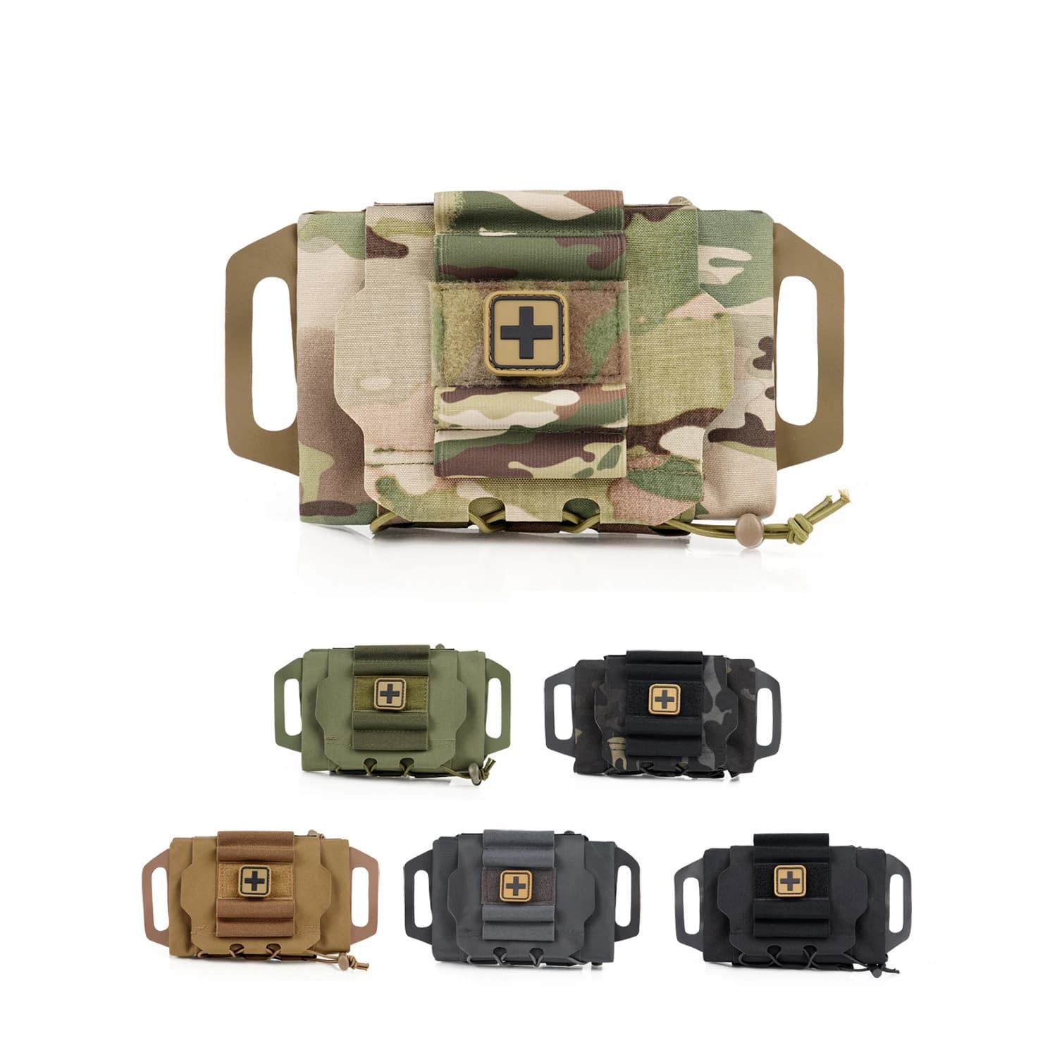IFAK Medical Pouch Tactical MOLLE Rapid Deployment First-aid Kit Survival Outdoor Hunting Emergency Bag Camping Medical Kit