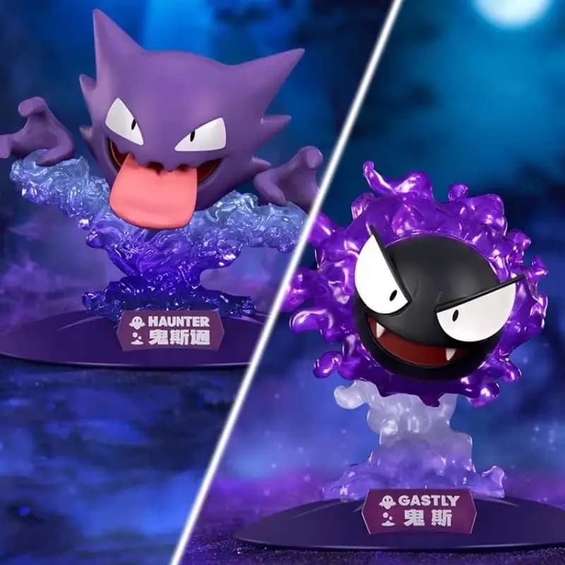 Figure d'azione Pokemon FUNISM originali al 100%, serie di figurine da collezione Gastly Haunter, ornamenti, giocattoli, regali di compleanno