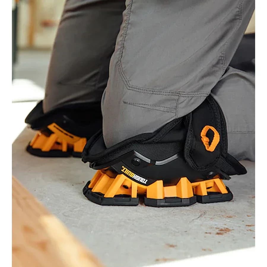 TOUGHBUILT Gelfit Pro TBL-KP-G205-R balanced and stable silicone knee pad, knee protection tools accessories