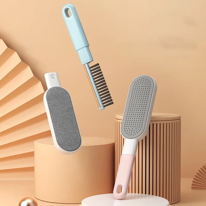 Spazzola per rimuovere pelucchi portatile 4 in1 Spazzola per rimuovere pelucchi manuale per vestiti Spazzola per vestiti per tappeti per rasoio in tessuto Fuzz