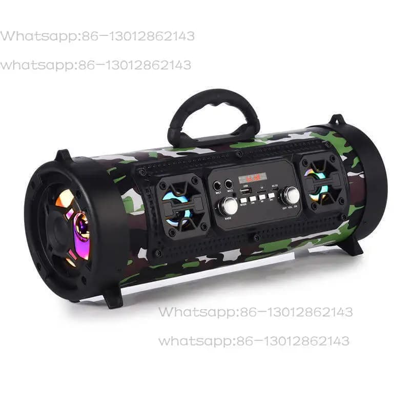 2026 New Wireless Karaoke Smart Bluetooth Speaker Car Audio Subwoofer