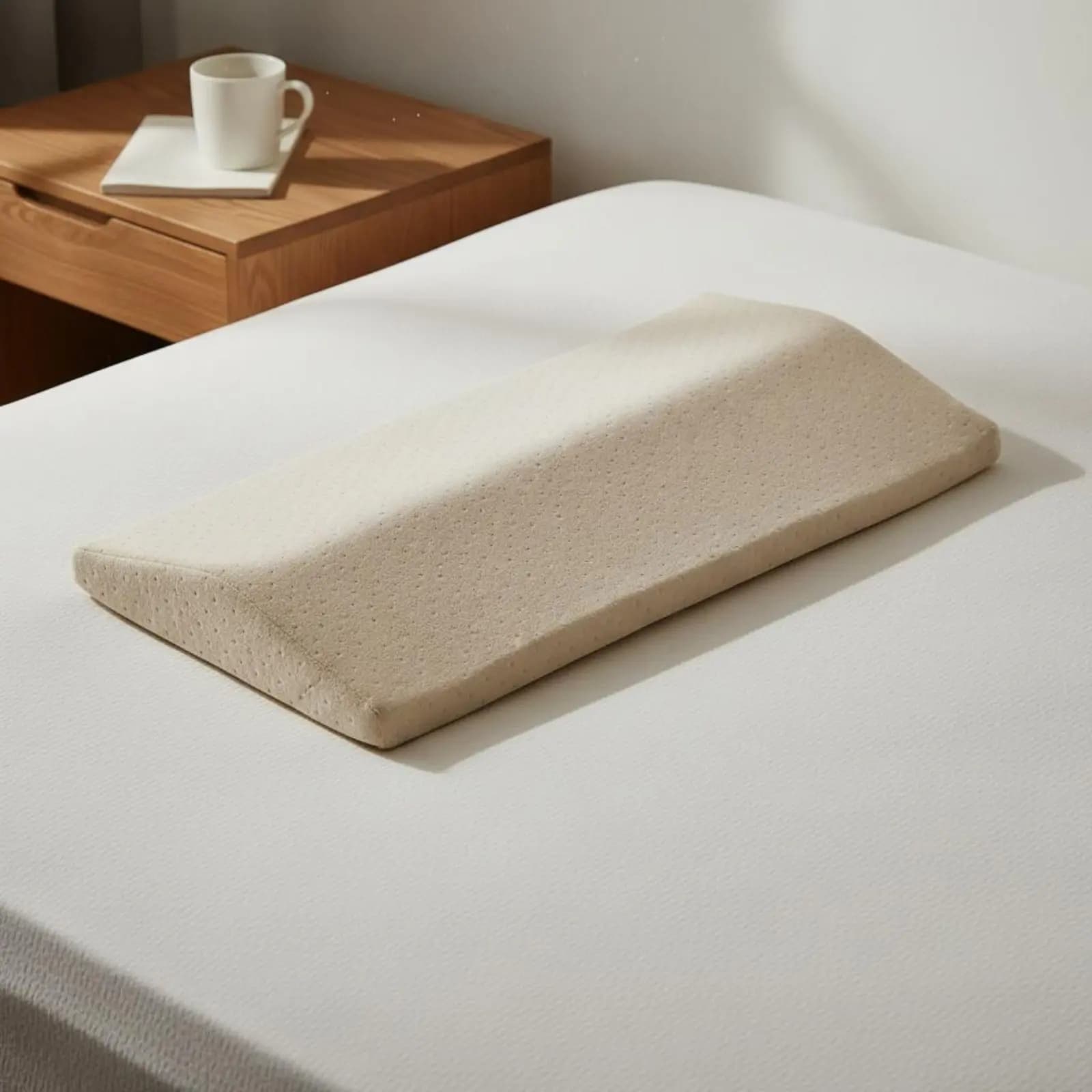 Cuscino di Supporto in Schiuma Viscoelastica, Ergonomico per Alleviare la Pressione, Traspirante per Divano e Letto