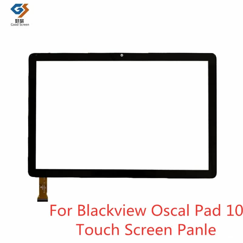 Nero da 10.1 pollici Per Blackview Oscal Pad 10 Tablet Touch Screen Capacitivo Digitizer Sensore Pannello di Vetro Esterno Oscal Pad 10 Tab