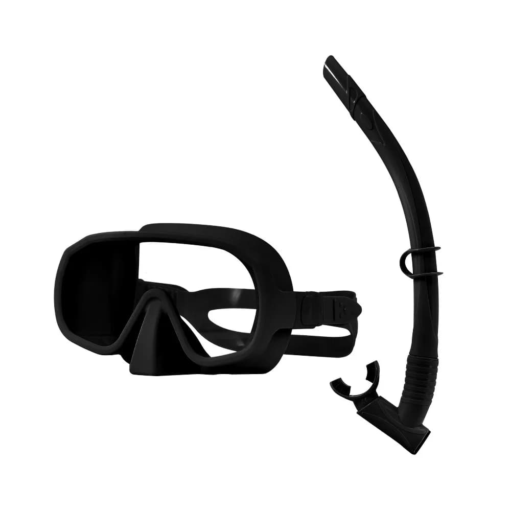 Adjustable Underwater Mask without Soft Silicone Frame, Nuoto Occhialini with Tempered Glass Anti-fogging and Anti-Infiltration