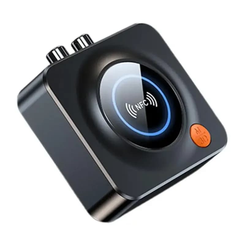 Ricevitore audio Bluetooth NFC 3,5 mm AUX RCA 3D Surround Stereo Musica Adattatore wireless Supporto Riproduzione di schede TF per altoparlanti kit per auto