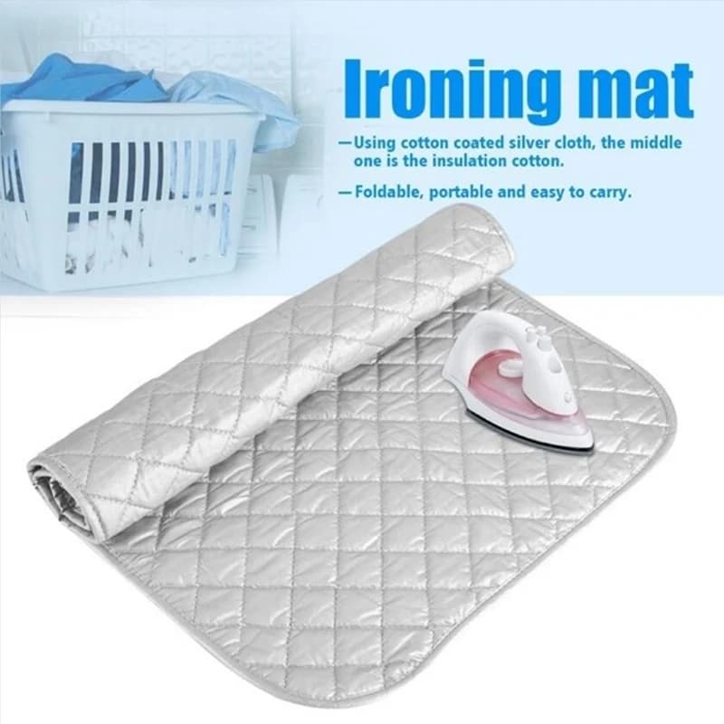 Tappetino da Stiro, Protezione per Lavatrice e Asciugatrice, Coperta Resistente al Calore, Protezione per Vestiti 48*85cm / 60*55cm