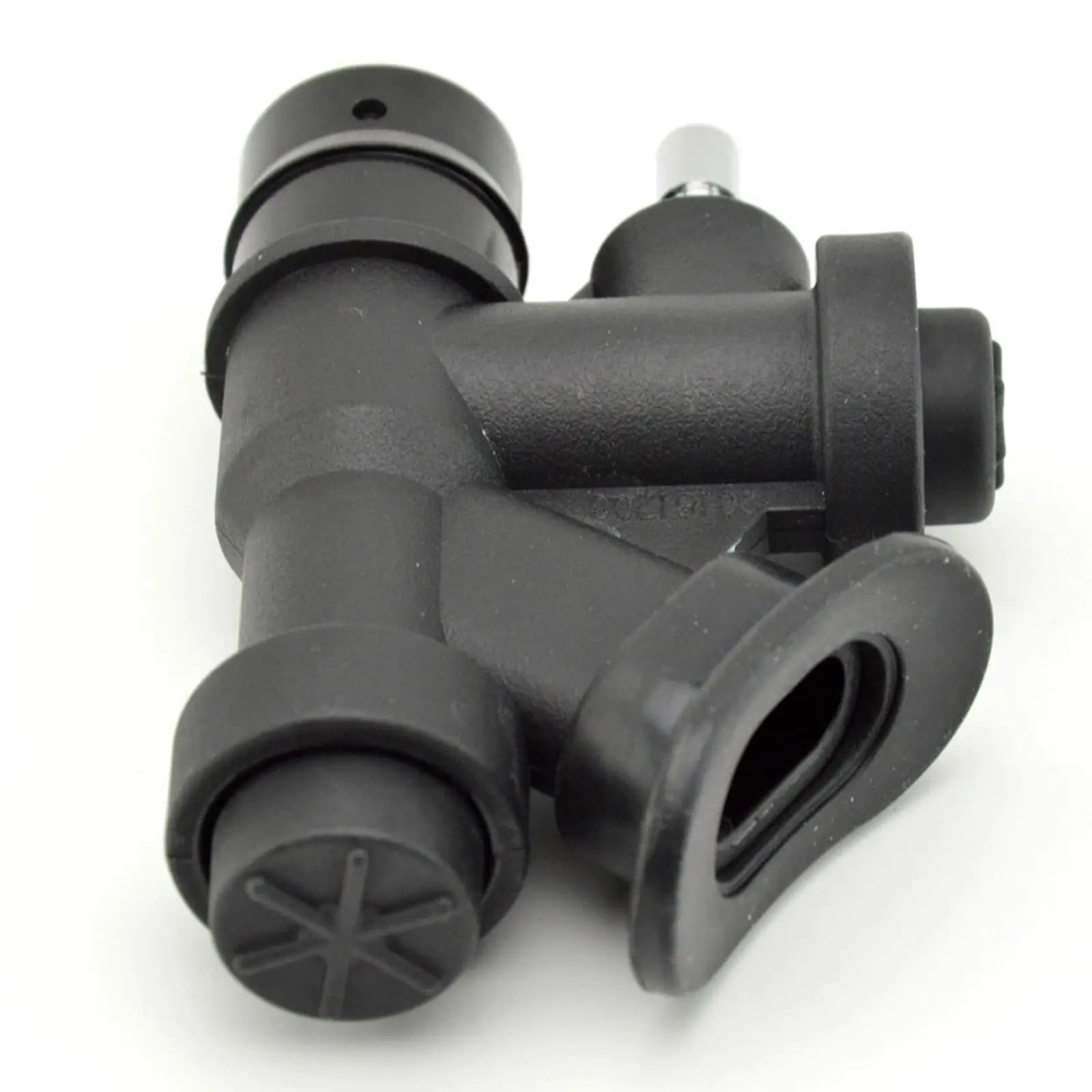 Oral Power Inflator Relief Valve Durable K Shaped Components with Cable Tie