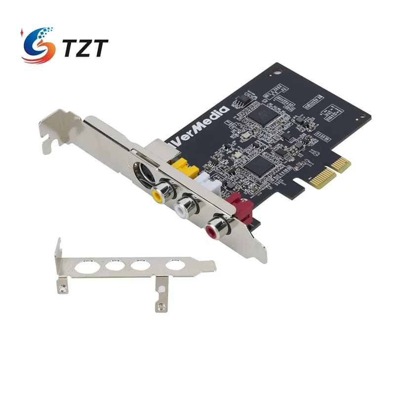 TZT AVerMedia C725B 720x576 Video Card PCIe Video Card Supports AV/S Terminal Input for Medical Image