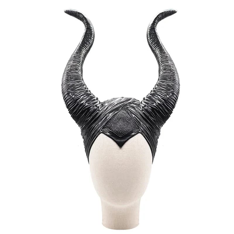 2026 cosplay maleficent Horns Women Halloween Party Adult Costume Mask Headpiece Hat Carnival Witch ZYGX8