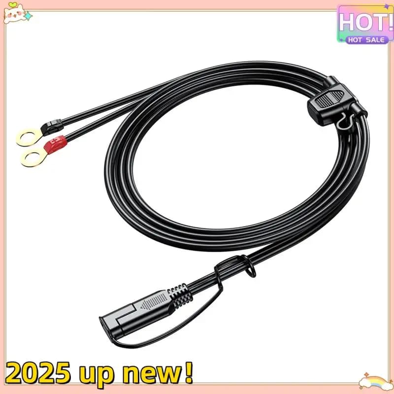 Superior-12-24V 18AWG SAE 2 Pin Disconnessione rapida al terminale O Ring Cavo connettore cavo connettore per caricabatteria