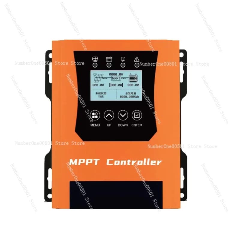 Regolatore di carica solare MPPT 30A-50A con telecomando per pannelli fotovoltaici 12V/24V/48V/96V