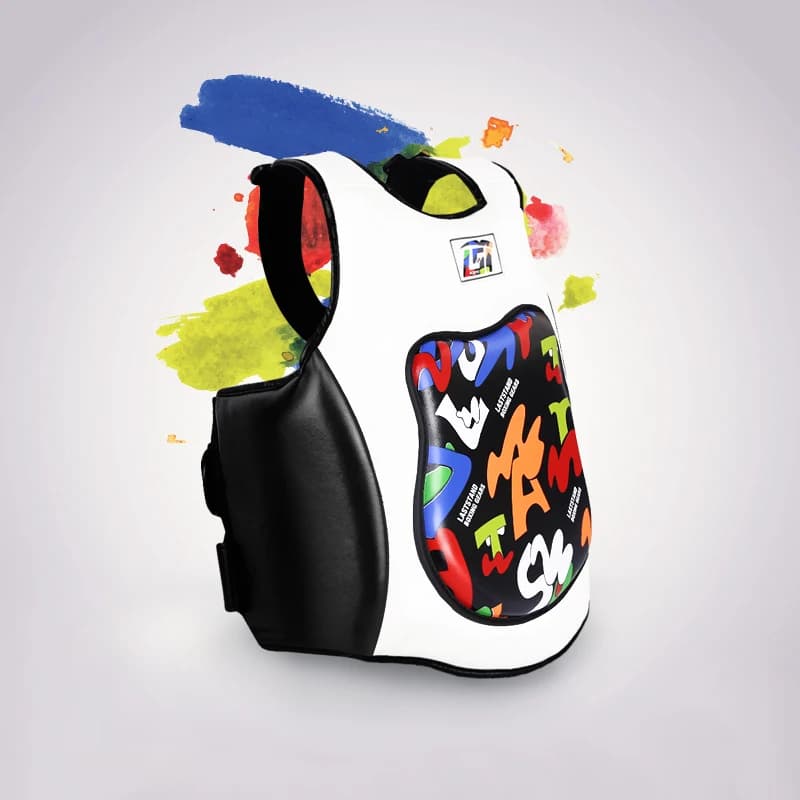 Boxe Fight Gear Chest Guard MMA Sanda Training Body Vest Protector Taekwondo Target Training uniforme reversibile Rib Shield