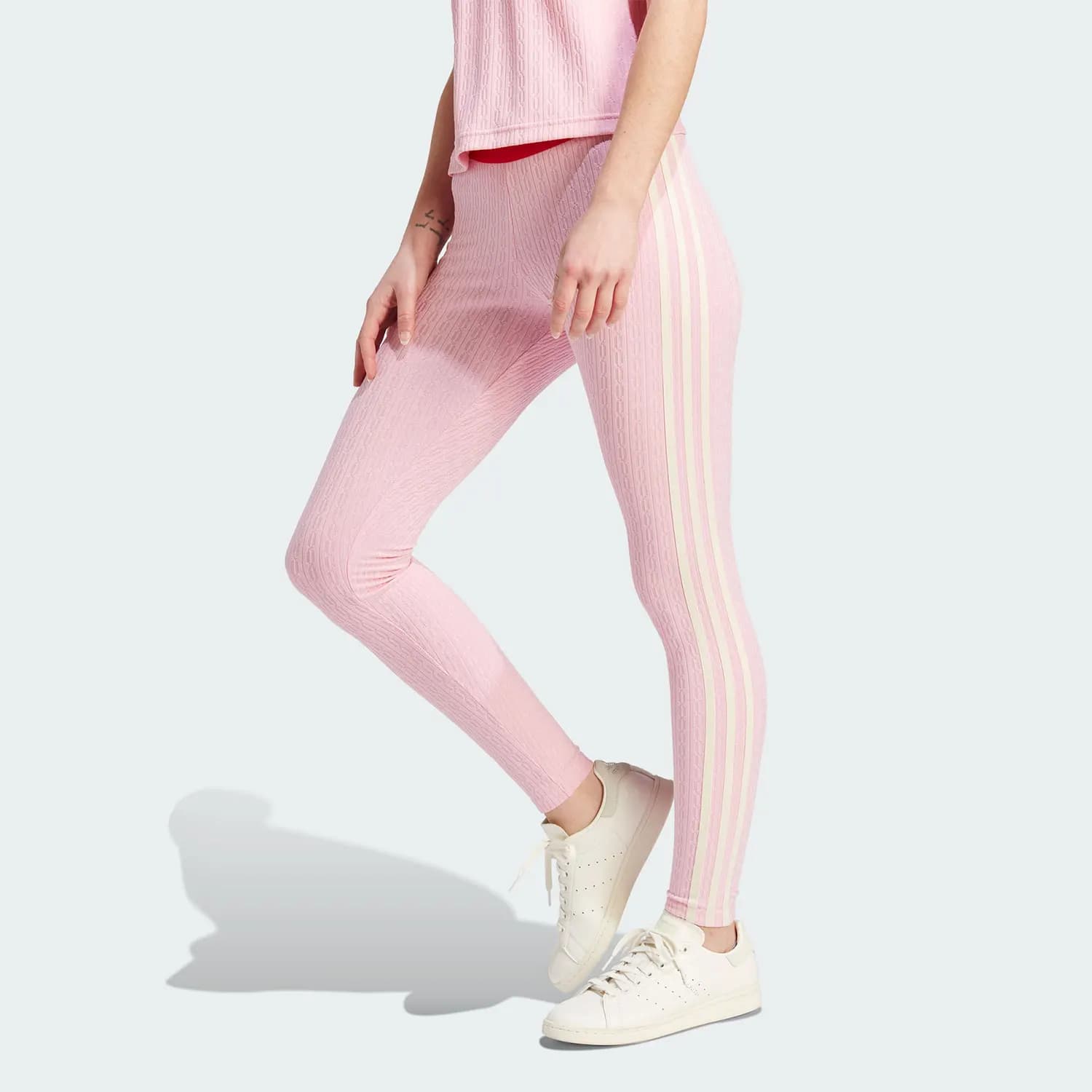Adidas Originals LEGGINGS KNIT Women's long sports pants IK7848