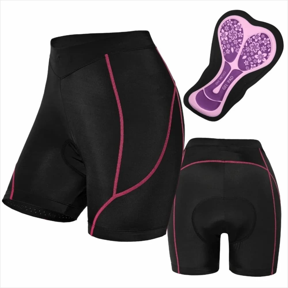 Durable 3D Padded Bike Shorts High Elasticity Lightweight Riding Shorts Biking Underwear Cycling Activities