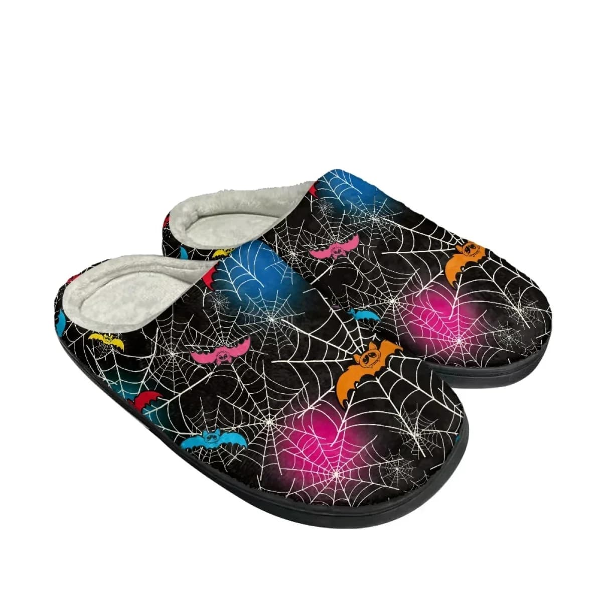 Pantofole Casual da Donna per Casa, Ciabatte da Interno in Cotone per Coppia, Scarpe Calde Autunno Inverno, Regali di Halloween