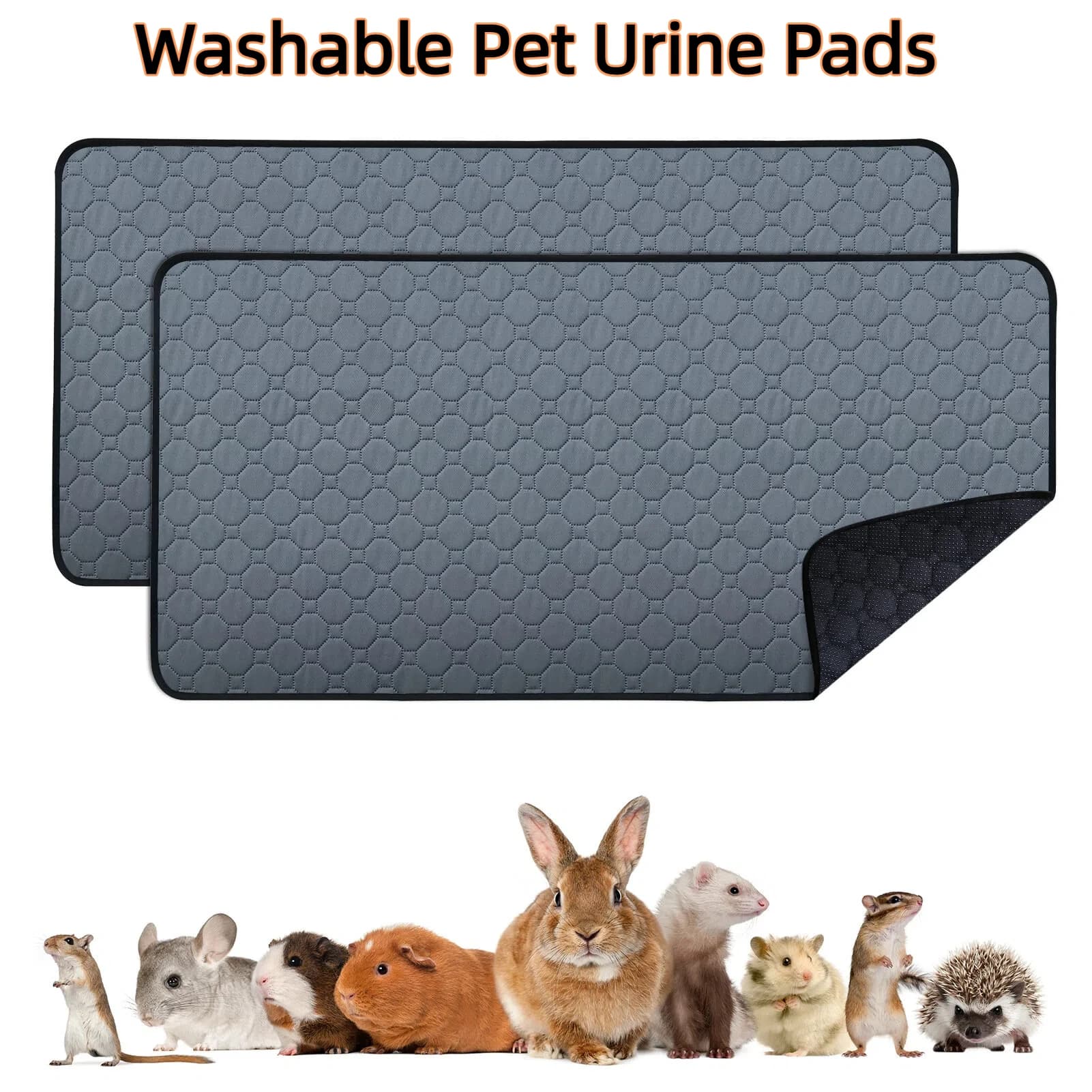 Reusable Washable Pet Pee Pad Waterproof Anti-slip Dog Training Mat Absorbent Leakproof Puppy Cat Urine Diaper Pet Supplies