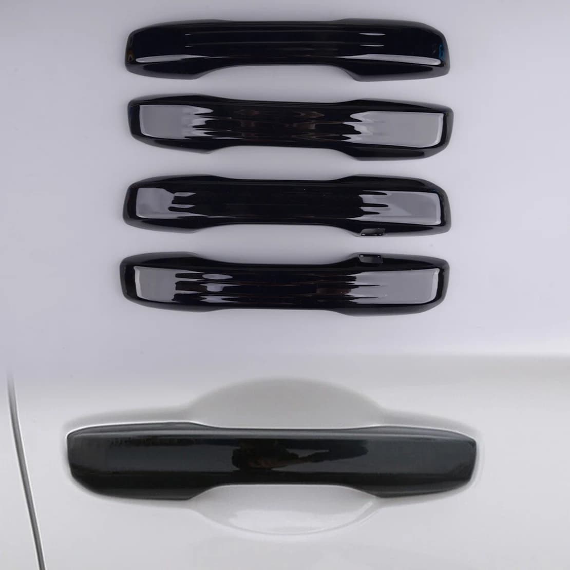 Rivestimento della copertura della maniglia della porta esterna nera lucida ABS adatto per Honda Accord 2023