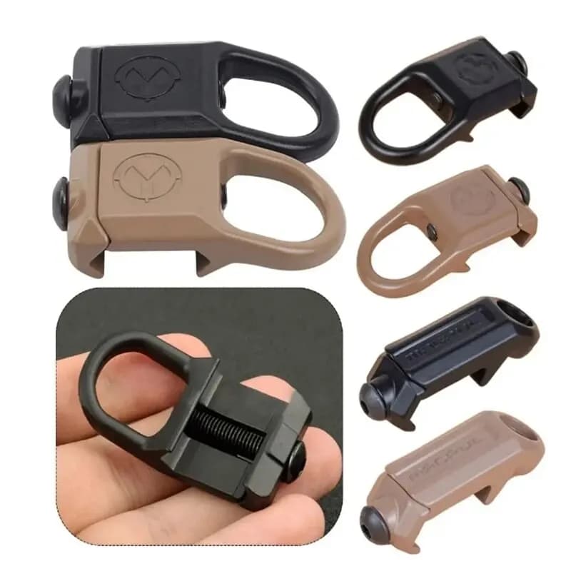 Anello di montaggio per cannocchiale girevole con imbracatura QD a sgancio rapido tattico GBB.223 AR15 Accessori da caccia adatti per armi da 20 mm QD 2027