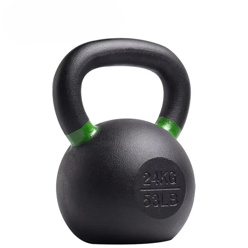 Yuncheng High Quality Wholesale Custom Logo 32 KG Cast Iron Kettlebell for Weightlifting Training