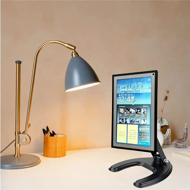 PERFECT)Monitor Stand Holder for ,Adjustable Aluminum Alloy Folding Mount,Portable Tablet Desk Smart Display Holder