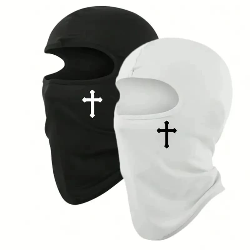 Visiera per passamontagna universale traspirante per moto, resistente ai raggi UV, antivento e fodera per casco da bicicletta da esterno unisex