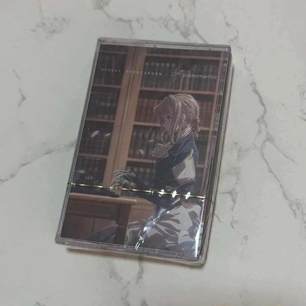 Nuova Collezione Sigillata di Cassette Audio: Soundtrack dell'Anime Violet Evergarden - Canzoni J-Pop Emozionali e Strumentali Classiche OST