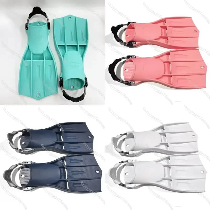 Professional Adjustable Spring Strap Scuba Diving Fins High Thrust Jet Frog Shoes for Diving Training Snorkeling