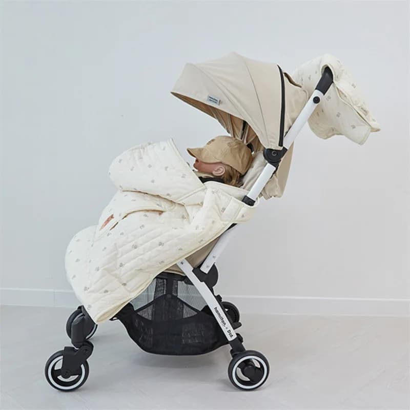 Morbido pile da indossare per passeggino poncho, calda tuta antivento, coperta per marsupio per neonati, passeggiata all'aperto in autunno inverno