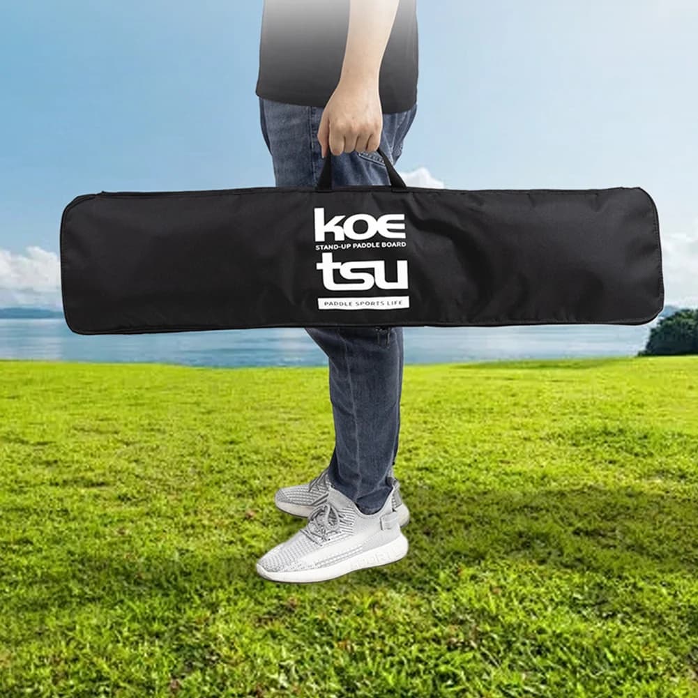 Borsa per il trasporto e lo stoccaggio di pagaie da kayak con maniglia, organizer per pagaie da canoa, borsa porta pagaie SUP