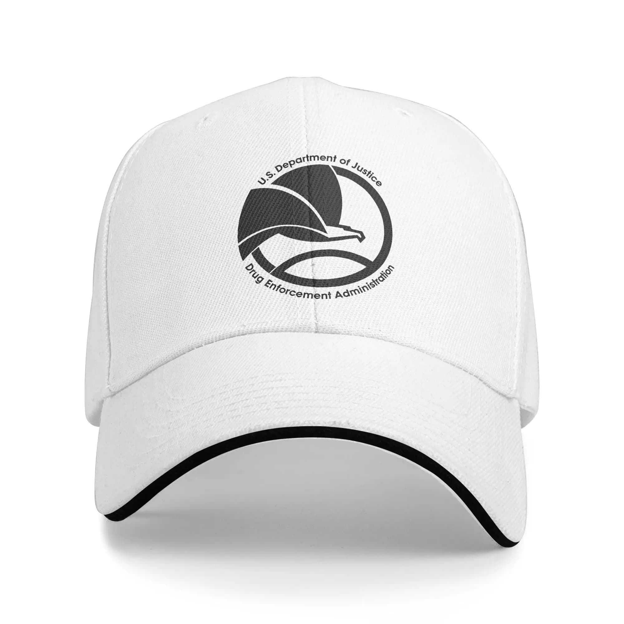 Cappellino da Baseball dell'Agenzia Federale di Interdizione (DEA) USA, Design Unisex, Cappelli Hip Hop Estivi, Cappellini da Baseball per Escursionismo e Pesca
